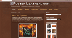 Desktop Screenshot of fosterleathercraft.com